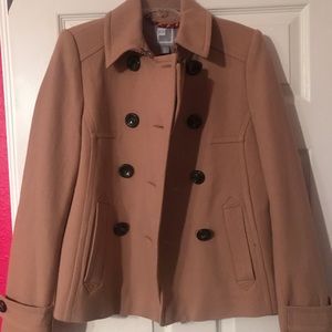 Peacoat in brown size medium.